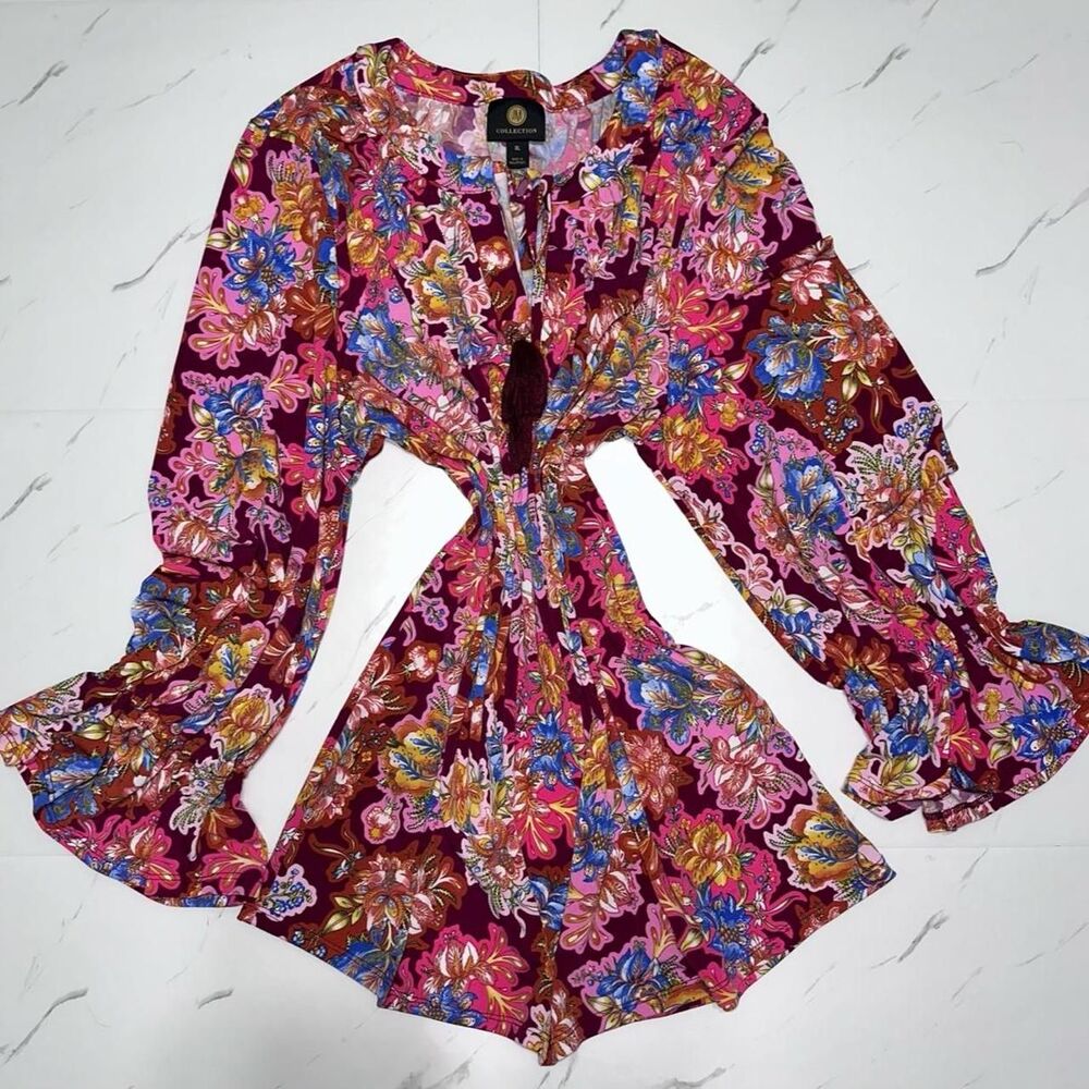 Jm-collection Women's multi Blouse
